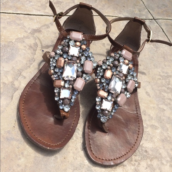 Bakers jeweled sandals