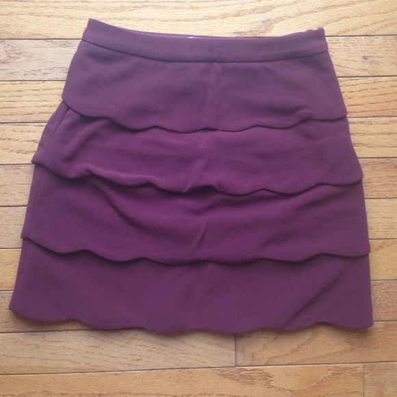 Maroon  skirt