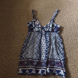 Multi color tank top