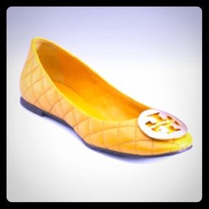 Tory Burch Flats - Quinn leather flats