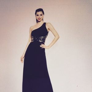 Betsy & Adam Long Dress