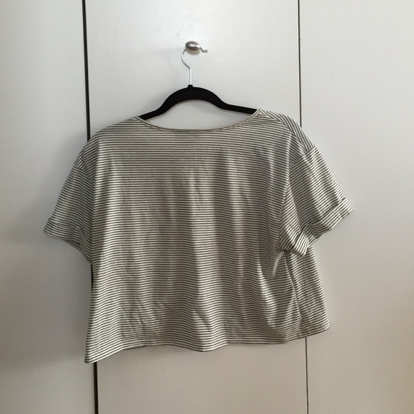 Topshop striped crop top - Picture 2 of 2
