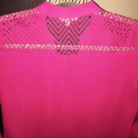 Pink High/Low Short - Picture 3 of 4