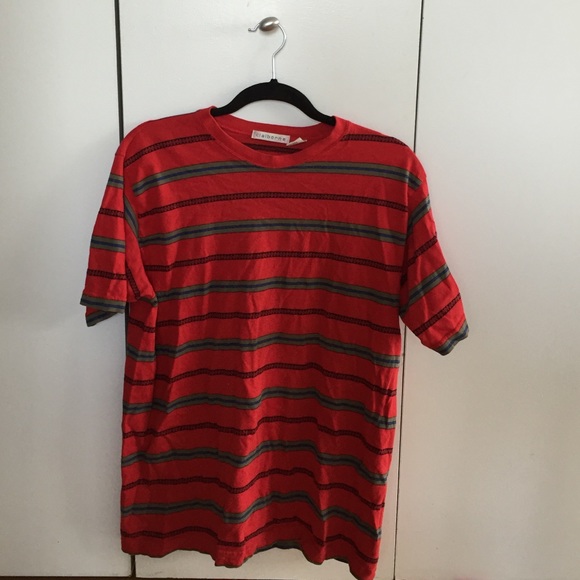 Red Claiborne Tee