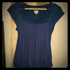 Ella Moss Navy Blue top