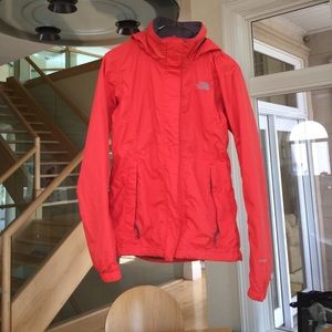 North Face rain jacket/ raincoat