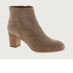 J Crew Aggie suede ankle boots