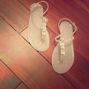 Grey and sparkly diamond also shoes