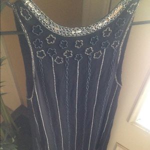 Midnight sequin dress