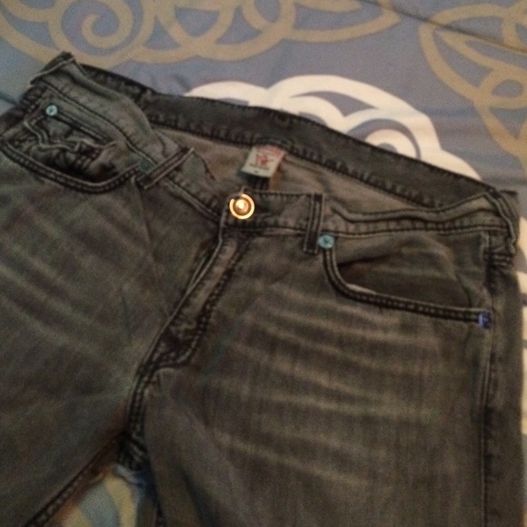 Grey jeans true religion
