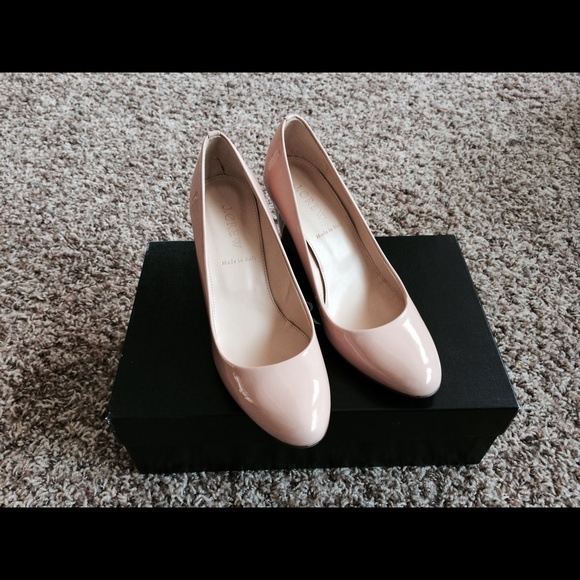 JCrew Martina patent wedges
