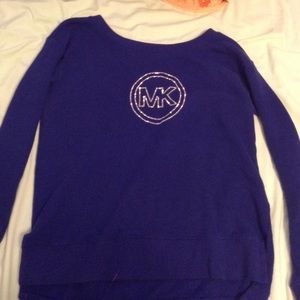 Midnight/royal blue Michael kors shirt