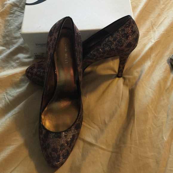 Nine West Shoes - Leopard Heels