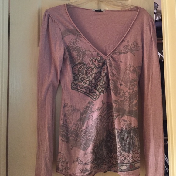 Lavender/grey top - Picture 1 of 1