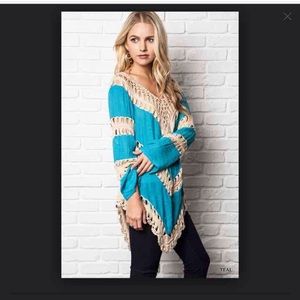 Umgee teal tunic
