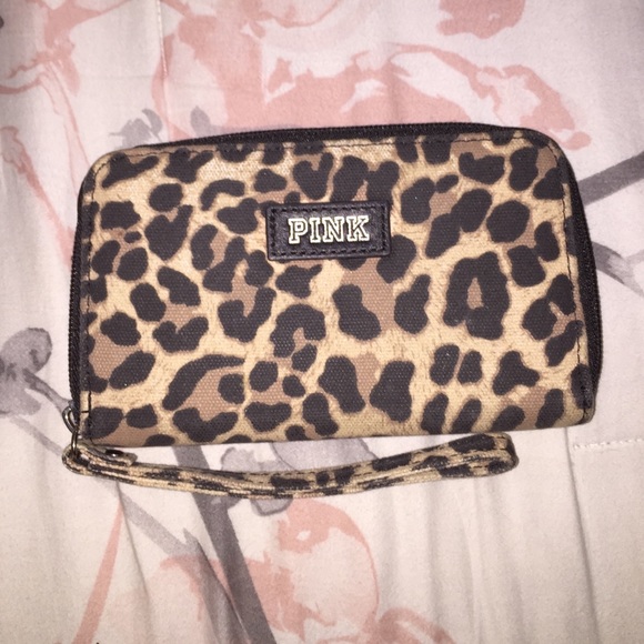 VS PINK wallet case