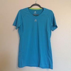 Women's Adidas Techfit Climalite workout shirt