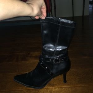 Like new Franco Sarto Heel Boots Size 7.5