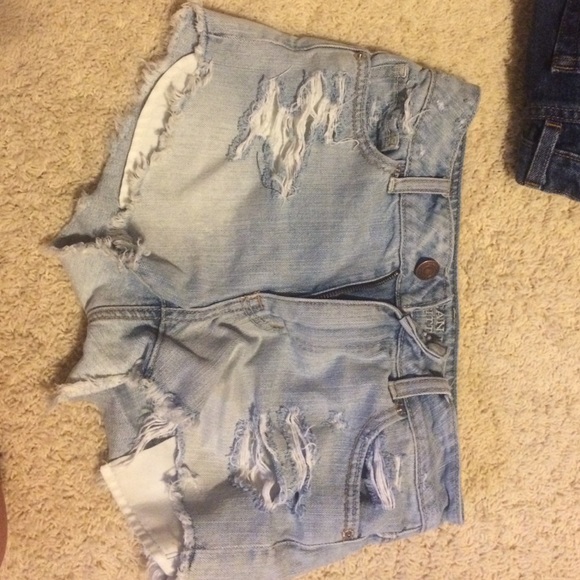 American eagle high waisted cut offs