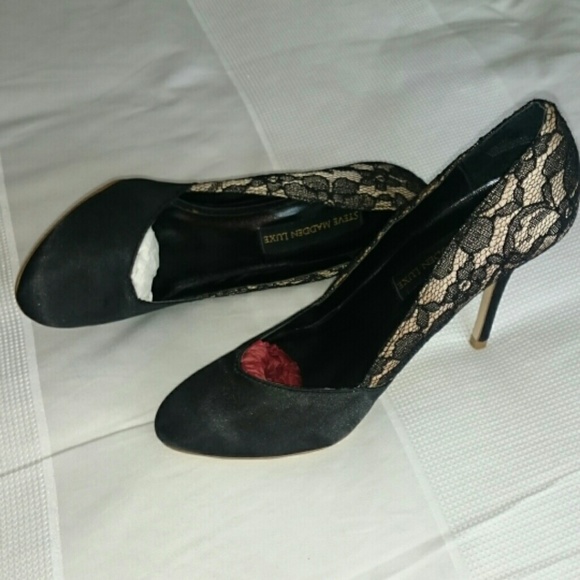 Steve Madden Luxe Lace Heels