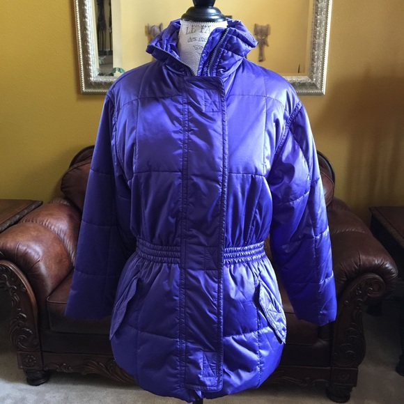 Eddie Bauer nylon snow jacket