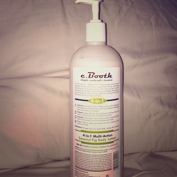 C. Booth 4-in-1 Coconut Fig Body Lotion 32oz