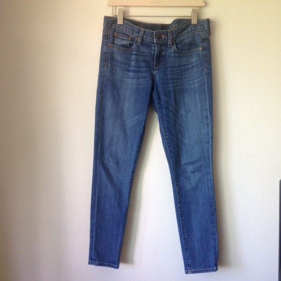 J.Crew toothpick ankle denim