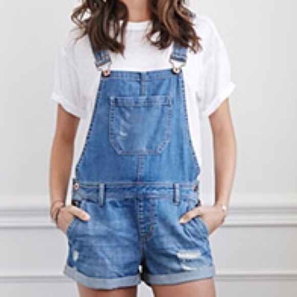 ISO Denim Overalls - Picture 1 of 3