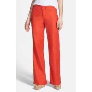 NYDJ Wylie Monarch Linen Trousers