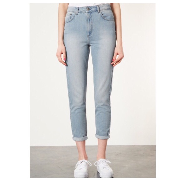 Topshop Denim - TOPSHOP High Waisted Mom Jeans
