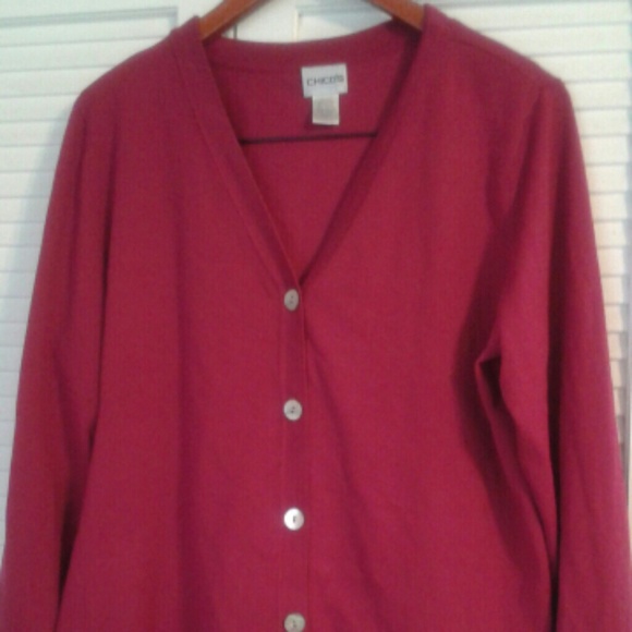 Magnet button up soft sweater - Picture 1 of 2