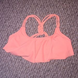 XHILARATION RACERBACK BIKINI TOP