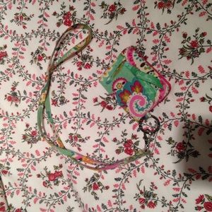 Vera Bradley Lanyard and double ID case