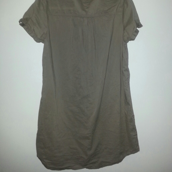 Taupe Shirt dress - Picture 3 of 3