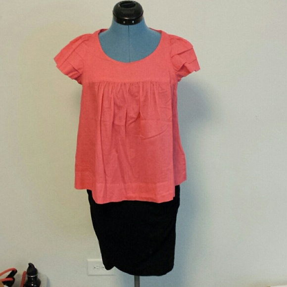 Coral Blouse