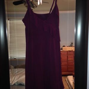Plum nursing nightgown