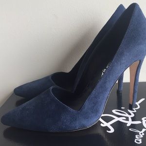 Alice and Olivia Dina Nubuck Pumps