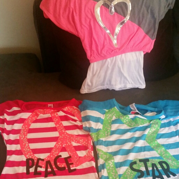 BUNDLE Girls Summer cute tops