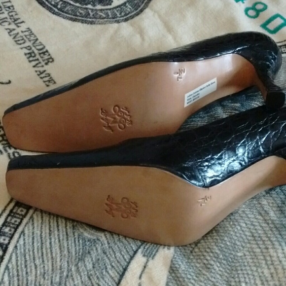 Ladies BELLY ALLIGATOR SHOE'S ( MAX LEATHER) !!!!! - Picture 3 of 4