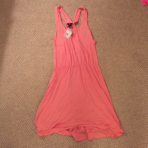 Coral dress