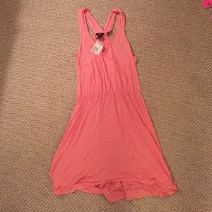 Coral dress