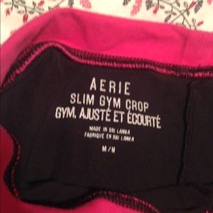 Aerie Slim Gym Crop Pants