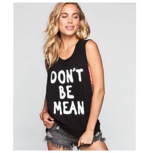Brandy Melville Inspired "Don't Be Mean" Graphic
