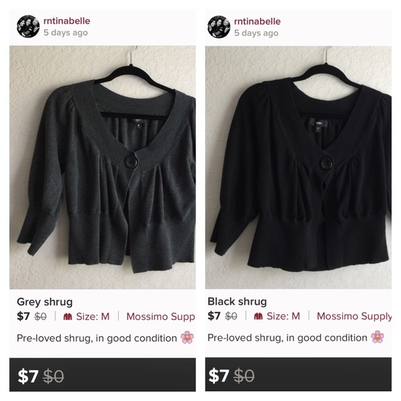 Shrug bundle for @threverie