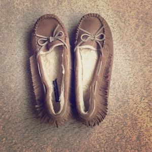 American eagle moccasins
