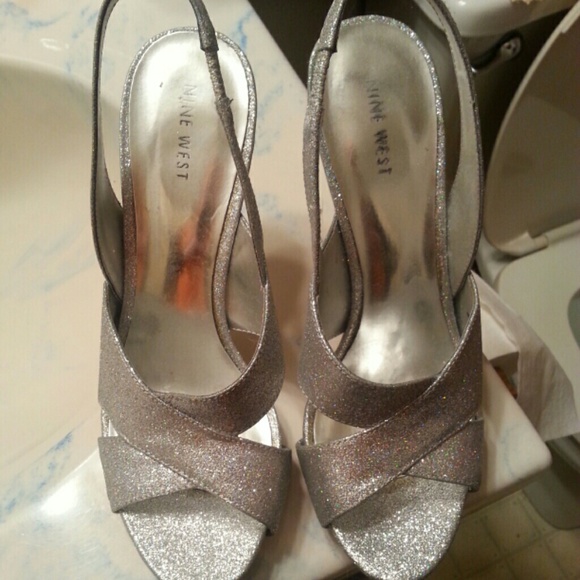 PRICE DROP! Sparkly high heels