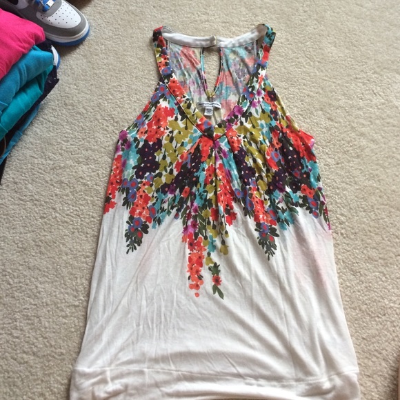 Floral tank top