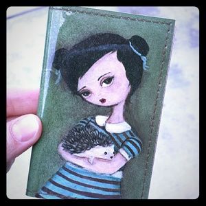 Handmade business card or money holder