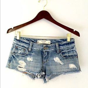 Jean Cutoff Shorts