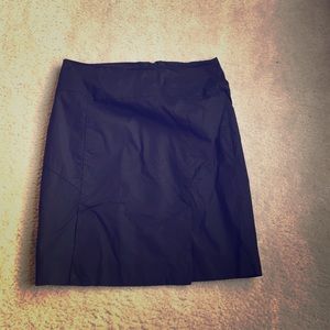 Black pencil skirt
